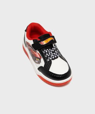 Baskets à scratch à motif voiture avec semelle lumineuse garçon - Hot Wheels vue5 - HOT WHEELS - GEMO