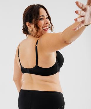 Soutien-gorge grande taille à armatures et coques fines  vue10 - GEMO(HOMWR FEM) - GEMO