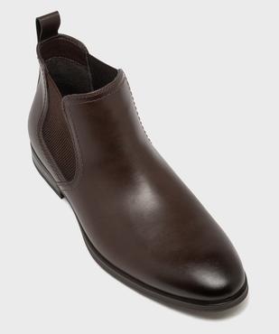 Chelsea boots homme - Mario Baldano vue5 - MARIO BALDANO - GEMO