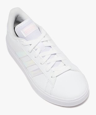 Baskets femme unies à bandes colorées avec lacets – Adidas vue5 - ADIDAS - GEMO