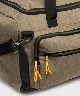 Sac de voyage multipoche à bandoulière amovible - Roadsign vue6 - ROADSIGN - GEMO