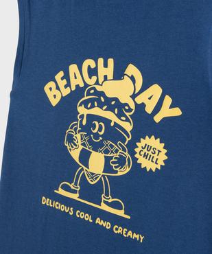 Débardeur avec motif estival garçon vue2 - GEMO 4G GARCON - GEMO