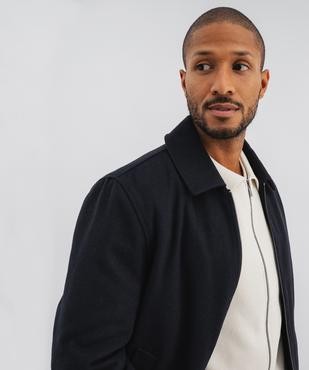 Gilet zippé à col polo homme vue2 - GEMO (HOMME) - GEMO