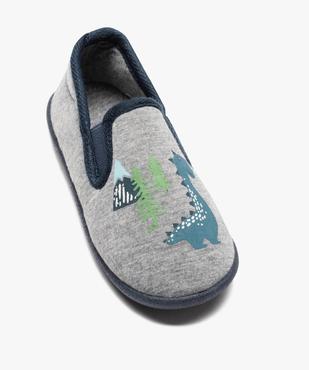 Chaussons garçon en jersey imprimés dinosaure vue5 - GEMO (ENFANT) - GEMO