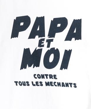 Tee-shirt bébé garçon à manches longues avec message vue2 - GEMO 4G BEBE - GEMO