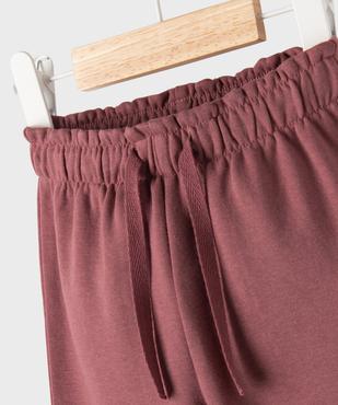 Pantalon de jogging ample avec intérieur molletonné bébé fille vue2 - GEMO 4G BEBE - GEMO