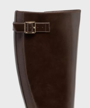 Bottes à talon avec élastique sur la tige femme - LuluCastagnette vue6 - LULUCASTAGNETTE - GEMO
