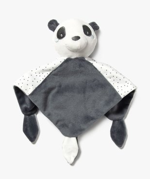 Doudou plat avec tête de panda bébé vue1 - GEMO (ACCESS) - GEMO