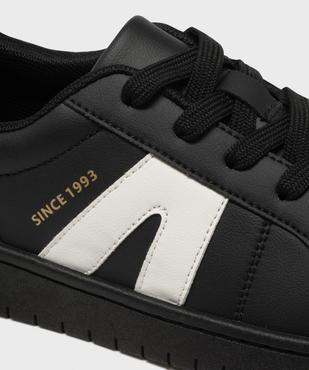 Baskets à lacets avec empiècements contrastants garçon - 5 Miles vue6 - 5 MILES - GEMO