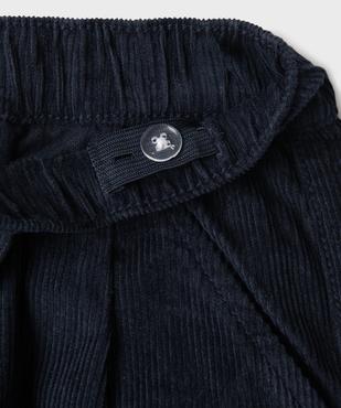 Pantalon straight en velours garçon vue2 - GEMO (ENFANT) - GEMO