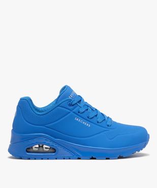 Baskets femme unies avec semelle à bulle d'air translucide - Skechers vue1 - SKECHERS - GEMO