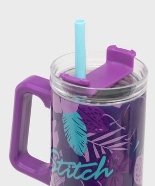 Mug isotherme avec paille Stitch - Disney vue3 - LILO & STITCH - GEMO