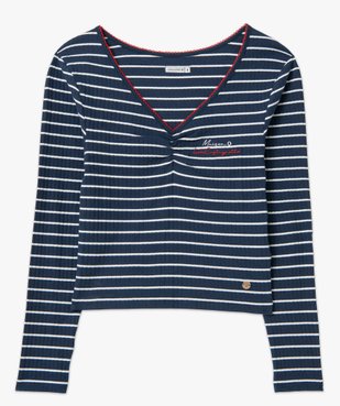 Haut de pyjama femme - LuluCastagnette vue4 - LULUCASTAGNETTE - GEMO