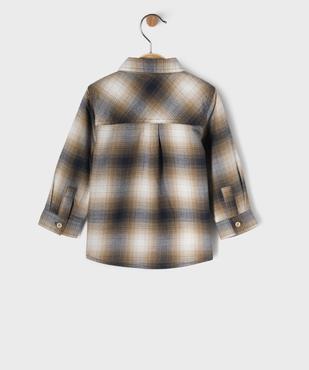 Chemise à carreaux bébé garçon - LuluCastagnette vue3 - LULUCASTAGNETTE - GEMO