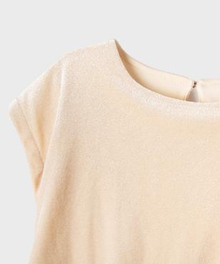 Combinaison pantalon pailleté effet 2-en-1 fille vue2 - GEMO (ENFANT) - GEMO