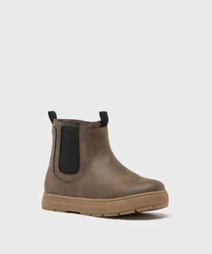 Boots Chelsea zippées garçon - Buggy Shoes vue2 - BUGGY - GEMO