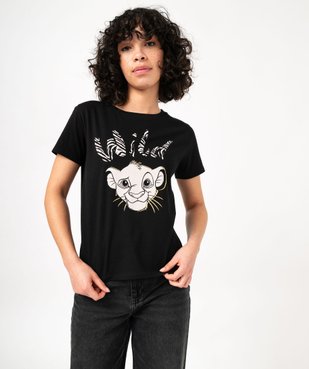 Tee-shirt à manches courtes avec motif Roi Lion femme - Disney vue1 - ROI LION - GEMO