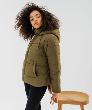 Doudoune à capuche et col montant femme vue2 - GEMO 4G FEMME - GEMO