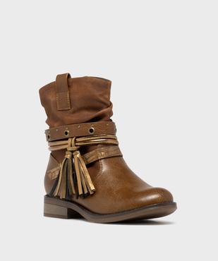 Bottines avec brides fantaisie sur la tige fille - Lovely Wings vue2 - LOVELY WINGS - GEMO