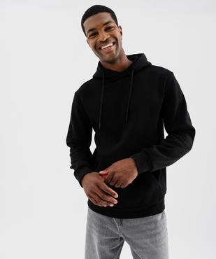 Sweat à capuche en molleton doux homme vue2 - GEMO 4G HOMME - GEMO