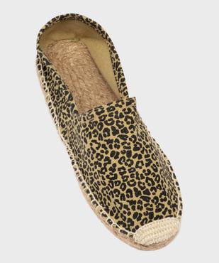 Espadrilles classiques en coton et corde femme vue5 - GEMO (PLAGE) - GEMO