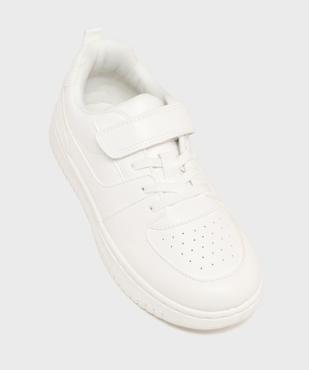 Baskets basses unies fermeture scratch fille - 5 Miles vue5 - 5 MILES - GEMO