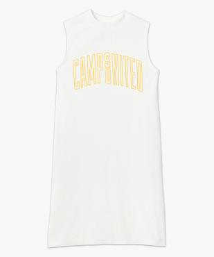 Robe femme sans manches en maille – Camps United vue4 - CAMPS UNITED - GEMO