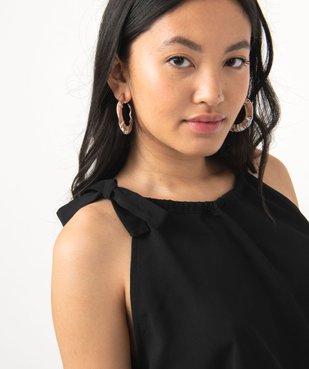 Blouse sans manches avec emmanchure américaines femme vue5 - GEMO(FEMME PAP) - GEMO