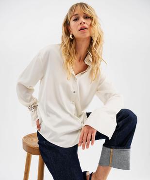 Chemise en satin femme vue4 - GEMO(FEMME PAP) - GEMO