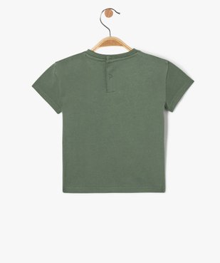 Tee-shirt à manches courtes en coton imprimé ciné bébé garçon vue3 - GEMO(BEBE DEBT) - GEMO