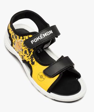 Sandales sport garçon à brides scratch - Pokemon vue5 - POKEMON - GEMO