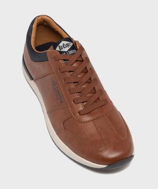 Baskets de ville avec col contrastant homme - Lee Cooper vue6 - LEE COOPER - GEMO