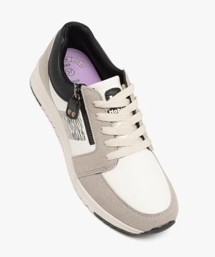 Baskets femme style casual avec détails fantaisie - Hobiz vue5 - HOBIZ - GEMO