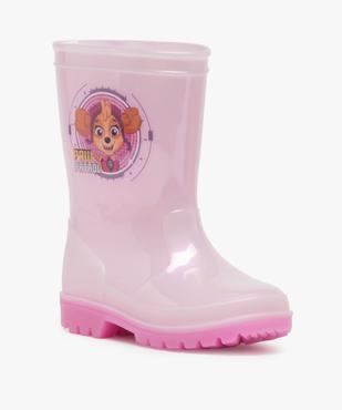 Bottes de pluie fille irisées - Pat’ Patrouille vue2 - PAT PATROUILLE - GEMO