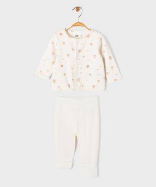 Ensemble évolutif 3 pièces bébé  vue2 - GEMO(BB COUCHE) - GEMO