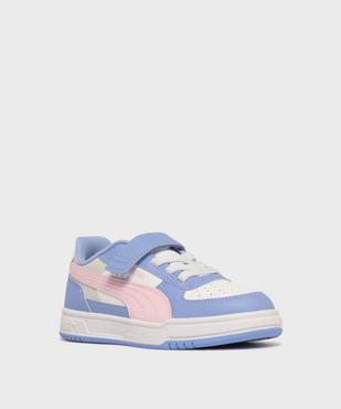 Baskets basses Caven III Block  AC+ à scratch fille - Puma vue2 - PUMA - GEMO