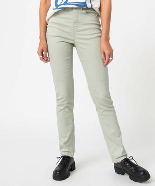Pantalon coupe Regular taille normale femme vue1 - GEMO 4G FEMME - GEMO