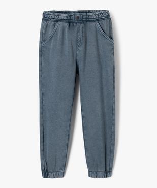 Pantalon jogpant en molleton garçon vue1 - GEMO (ENFANT) - GEMO