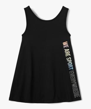 Robe fille avec combishort intégré en microfibre vue2 - GEMO (ENFANT) - GEMO