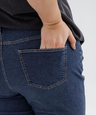 Bermuda en jean à revers femme grande taille vue6 - GEMO 4G GT - GEMO