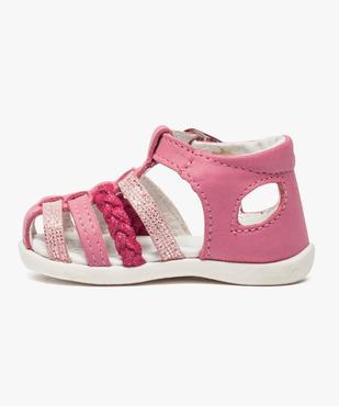 Sandales en cuir multibrides vue3 - GEMO(BEBE DEBT) - GEMO