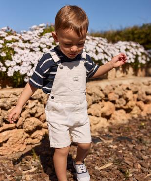 Ensemble 2 pièces bébé garçon Salopette et tee-shirt - LuluCastagnette vue5 - LULUCASTAGNETTE - GEMO