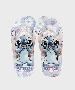 Tongs imprimées à bride pailletée fille - Stitch vue1 - LILO & STITCH - GEMO