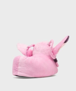 Chaussons peluche fantaisie fille - Stitch vue4 - LILO & STITCH - GEMO