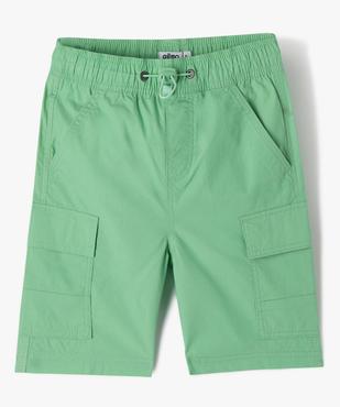 Bermuda coupe loose style cargo garçon vue2 - GEMO (ENFANT) - GEMO