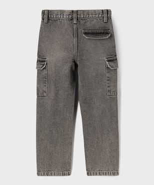 Jean loose à poches cargo garçon vue4 - GEMO (ENFANT) - GEMO