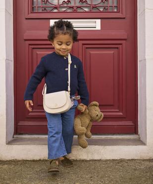 Sac à bandoulière avec rabat fille - LuluCastagnette vue4 - LULUCASTAGNETTE - GEMO