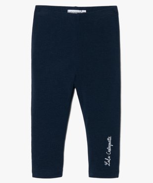 Legging bébé fille long en coton stretch - LuluCastagnette vue1 - LULUCASTAGNETTE - GEMO