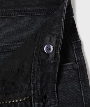 Jean regular en denim de coton stretch délavé garçon vue2 - GEMO (JUNIOR) - GEMO