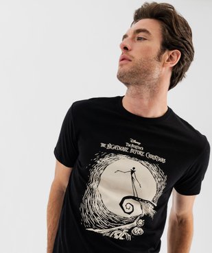 Tee-shirt manches courtes imprimé homme - L'étrange Noël de monsieur Jack vue2 - L'ETRANGE NOEL - GEMO